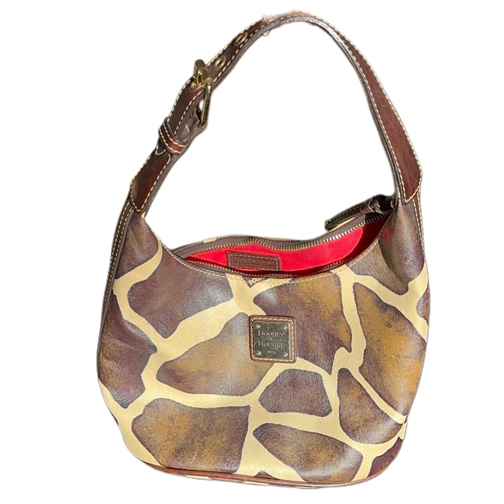 Dooney & Bourke Giraffe Print Hobo Bag